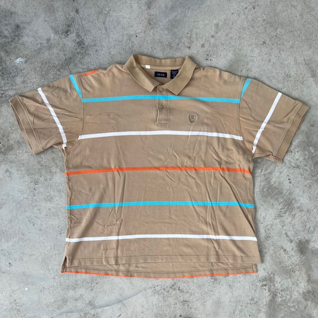 Vintage Izod Polo Tee, Men's Fashion 