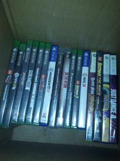Xbox 360,one games, ps2,ps3,ps4 games, Wii games