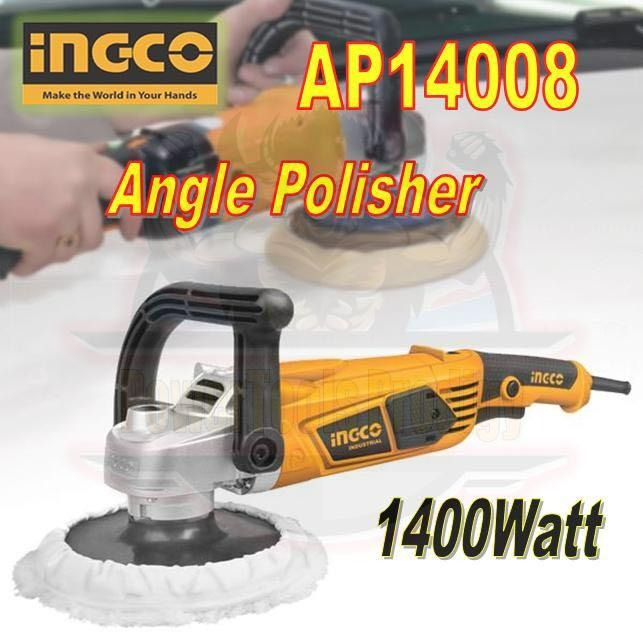 [NEW] INGCO CAR POLISHER / ANGLE POLISHER / AP14008 POLISHER ...