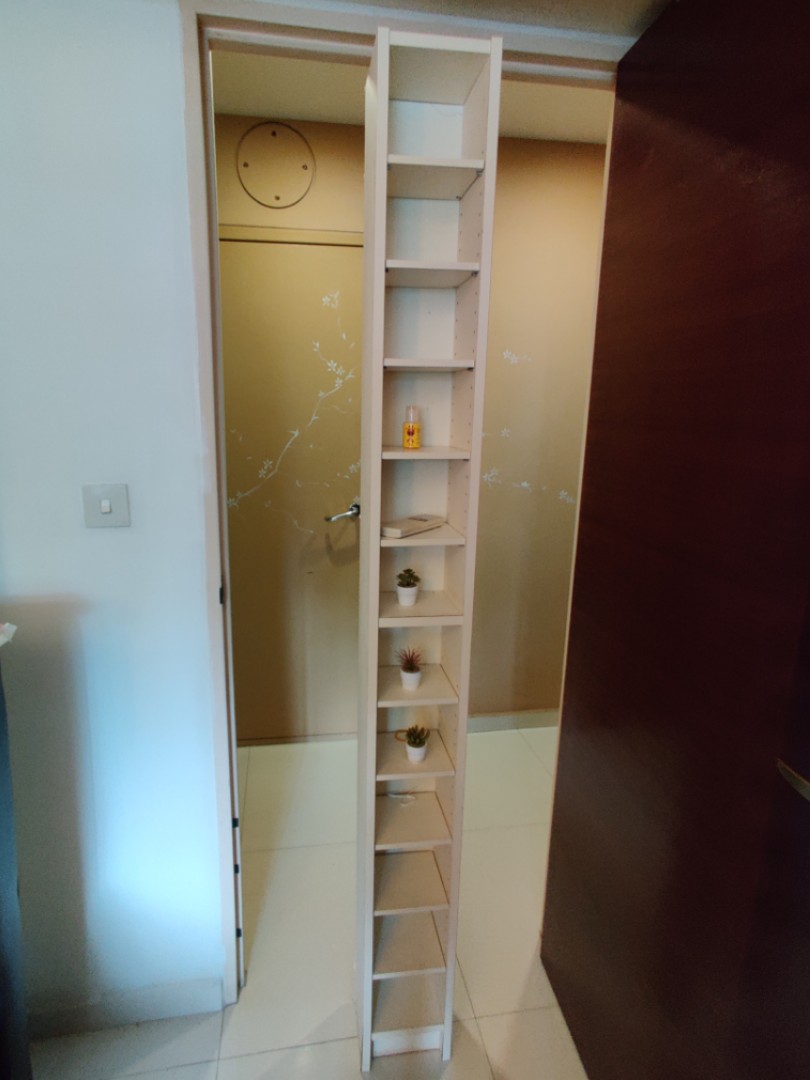 Ikea 12 Tier Slim Bookshelf, Furniture & Home Living, Furniture