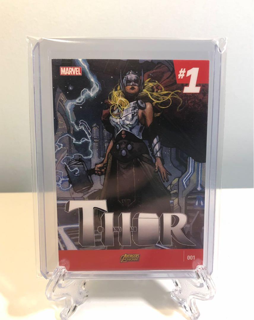 2018 Marvel Masterpieces Trading Card Upper Deck Jane Foster Thor What If Parallel Bianchi Hobbies Toys Books Magazines Comics Manga On Carousell