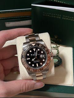 (2020) Full Set Rolex 126711 CHNR Two Tone Half Gold RootBeer 40mm