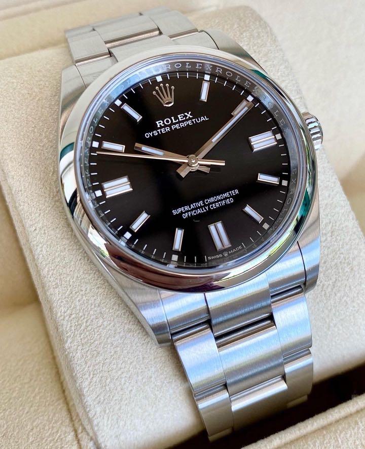 2021 Rolex Oyster Perpetual 36 Black 