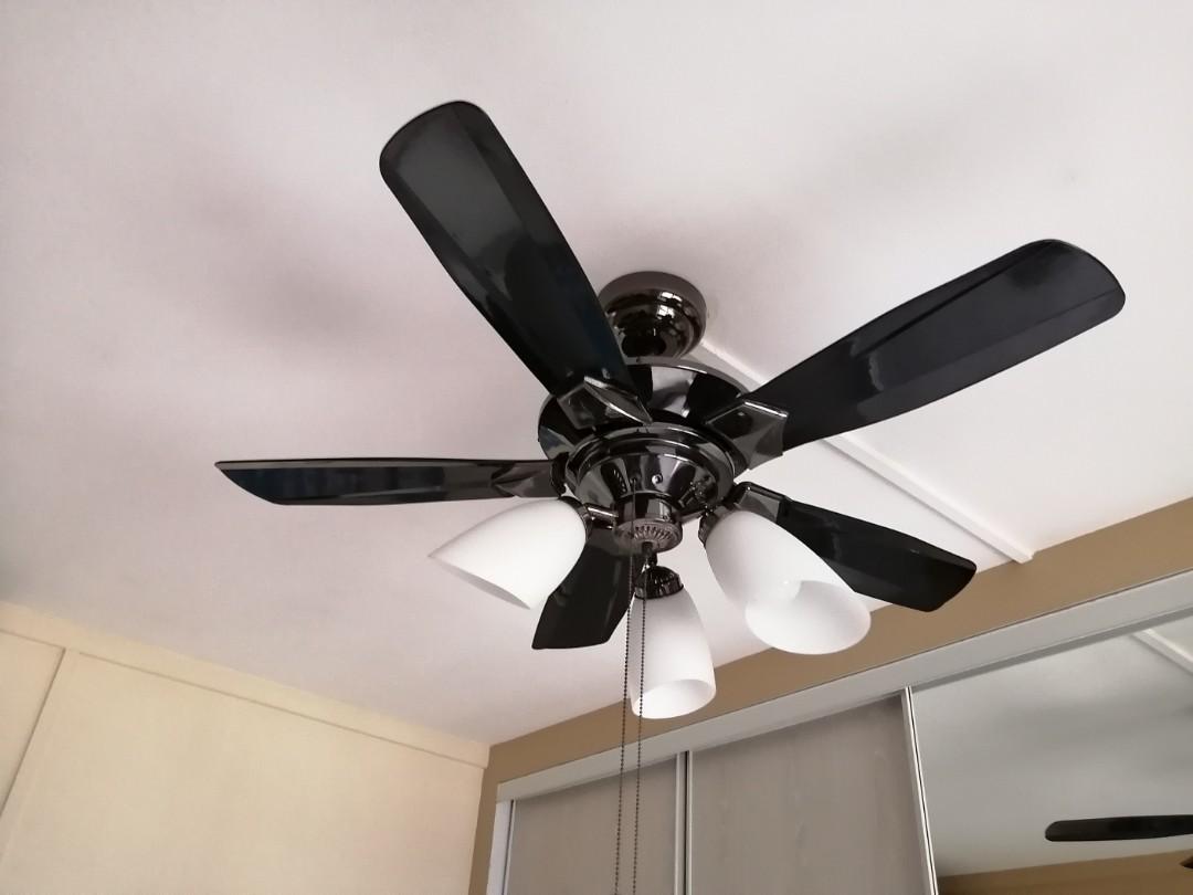 Hunter Highbury Ceiling Fan Remote Shelly Lighting