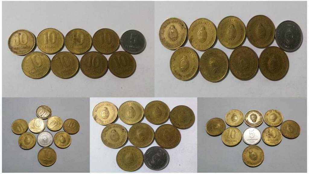 Different countries set of 9 coins 1992-2006 UNC 