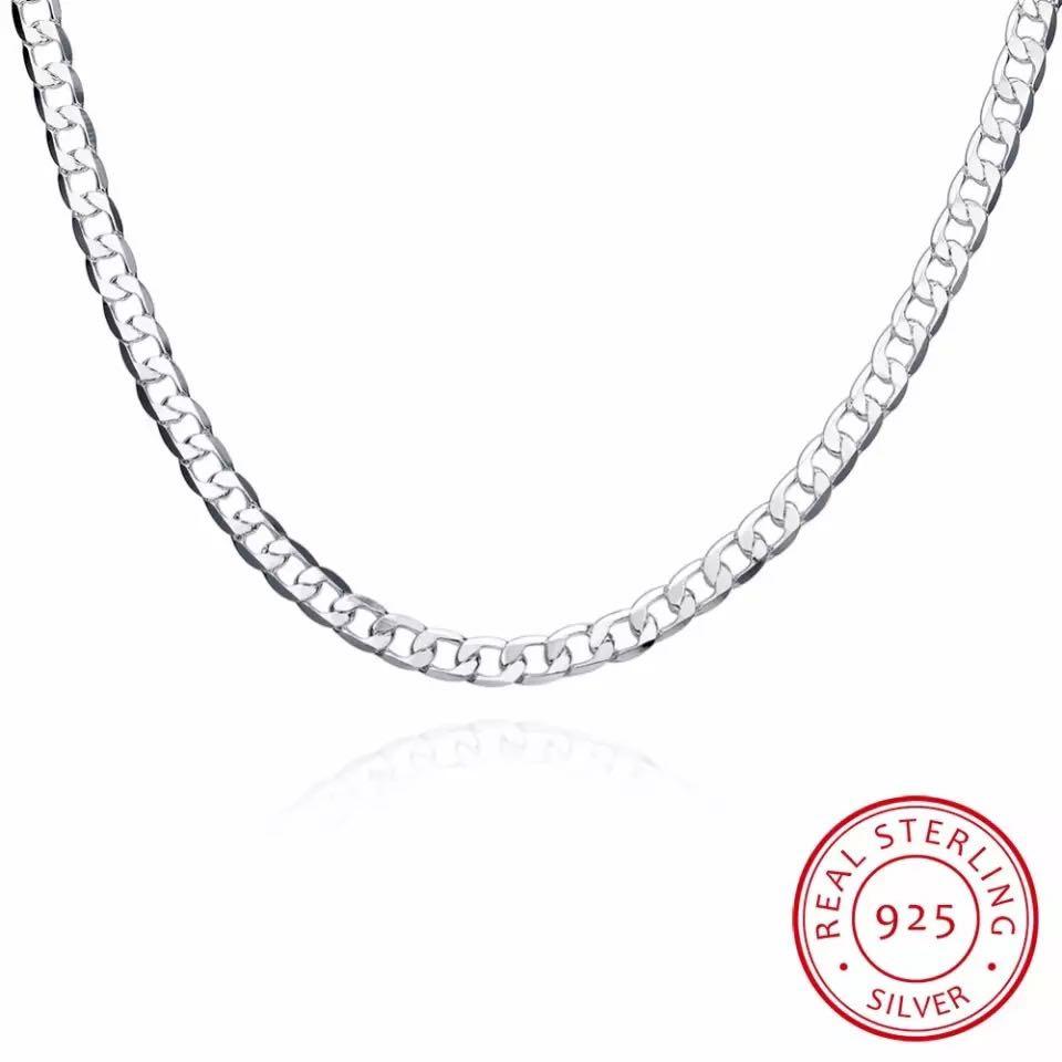 Real sterling cheap silver necklace