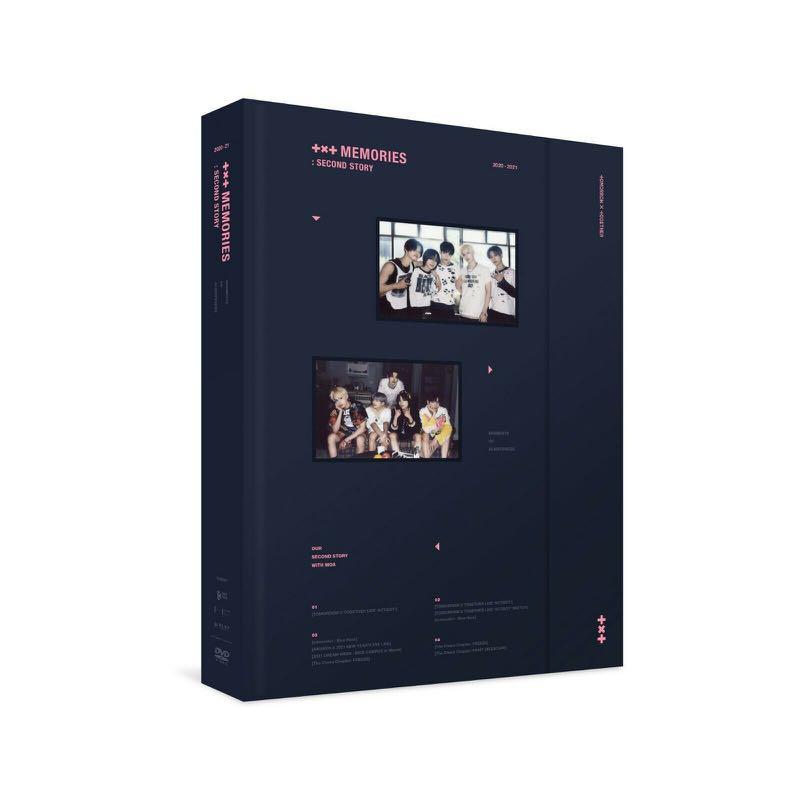 TXT MEMORIES SECOND STORY 韓國版4 DVD + Photobook + Poster + Photo