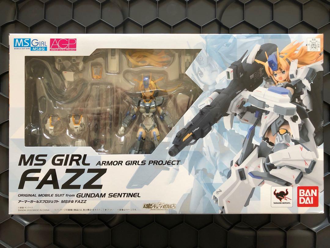 已開日版魂限Bandai AGP MS Girl FAZZ Gundam Sentinel MS少女 已開日版魂限Bandai AGP MS Girl FAZZ Gundam Sentinel MS少女