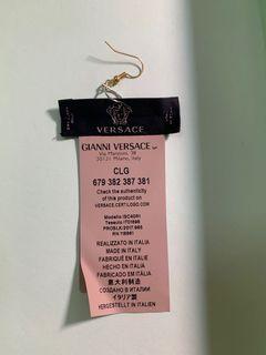 自製 手製 品牌耳環 Versace 小眾商品