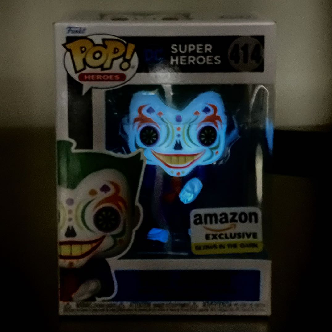 全新現貨 Funko Pop! 夜光 Glow in the dark Amazon 亞馬遜 特別版／限量版 DC Comics Batman 蝙蝠俠 Action Figure 可動人偶