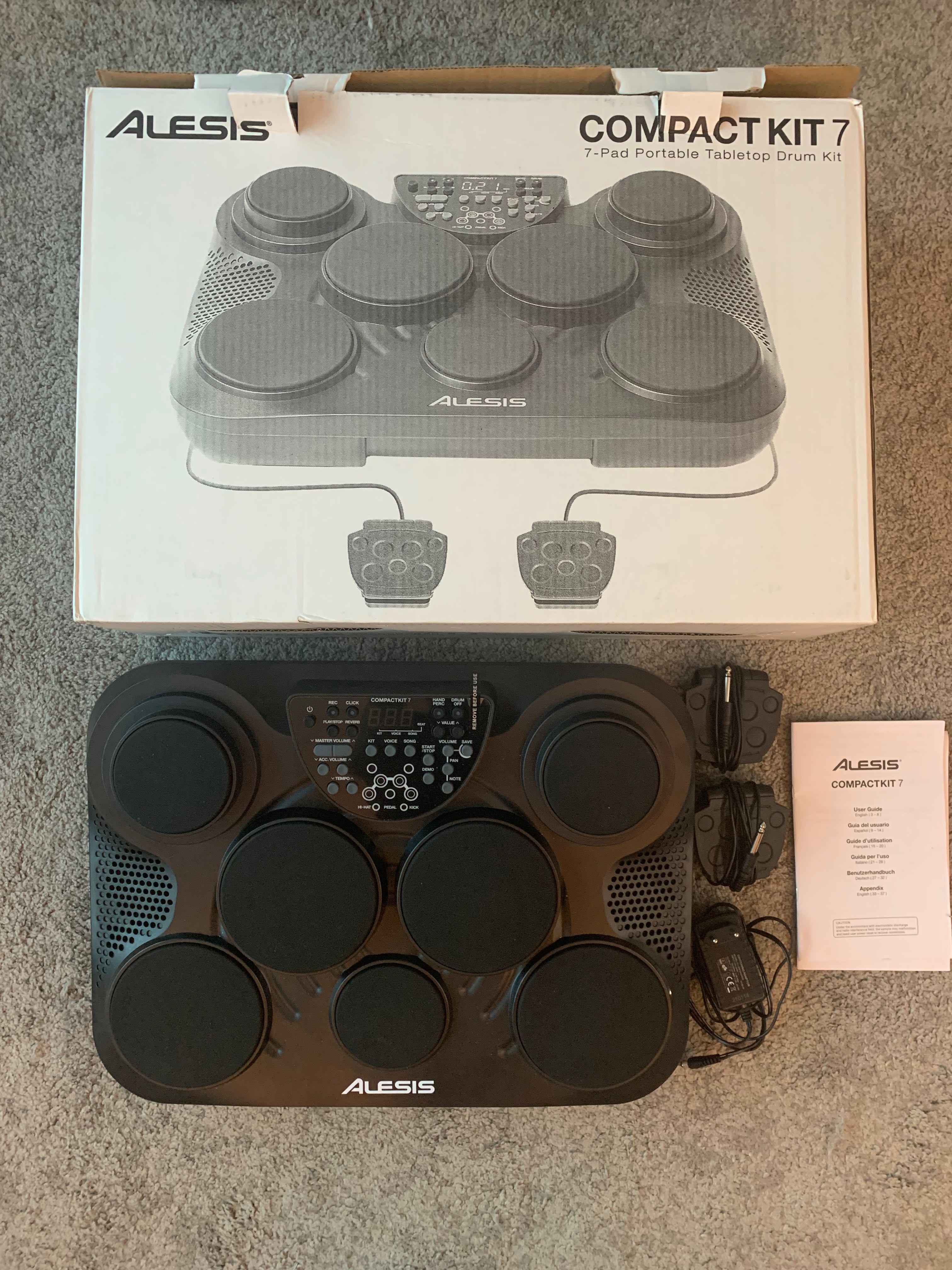 Alesis Compactkit 7, Hobbies & Toys, Music & Media, Musical Instruments