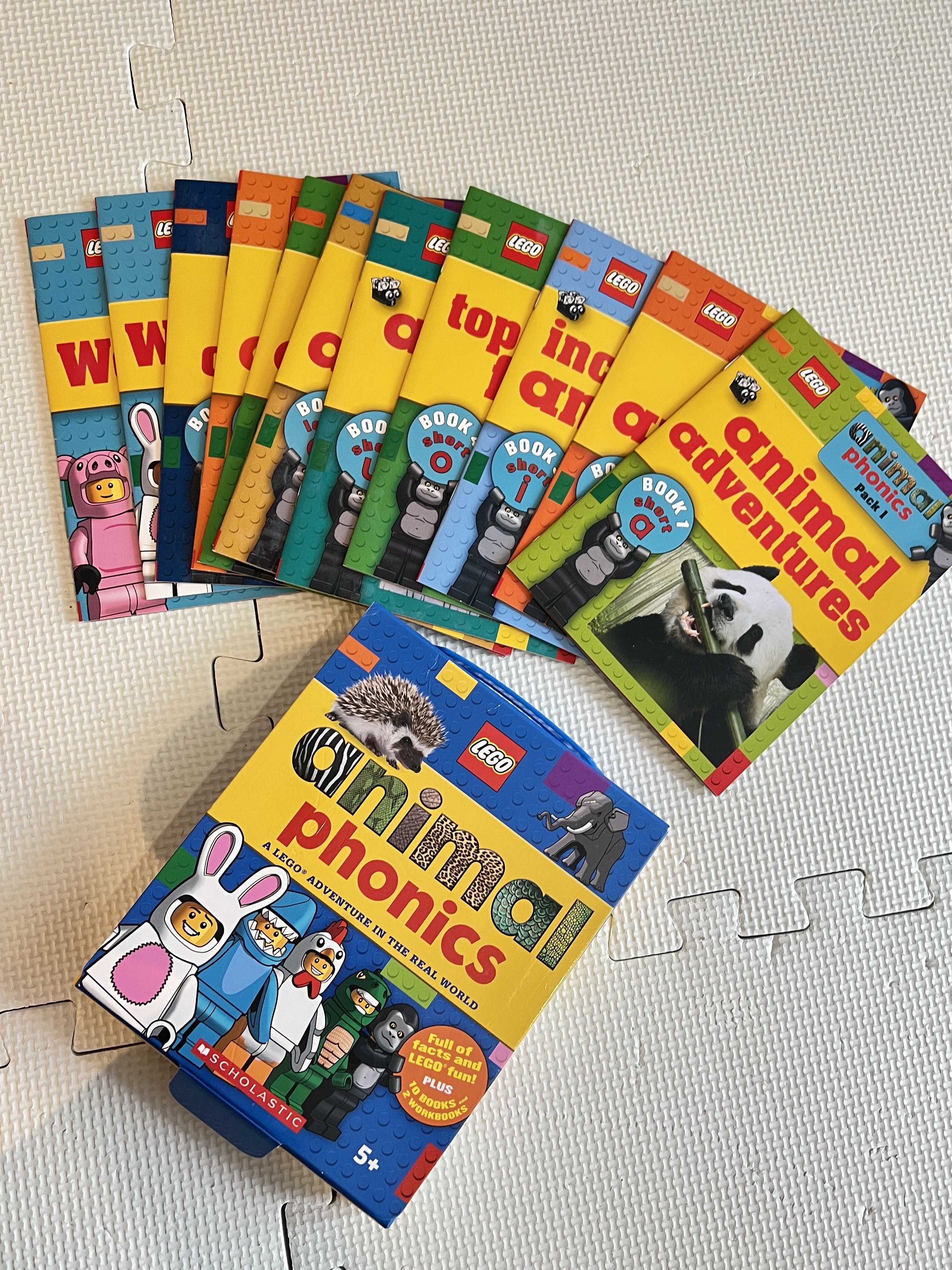 Lego animal phonics book set new arrivals