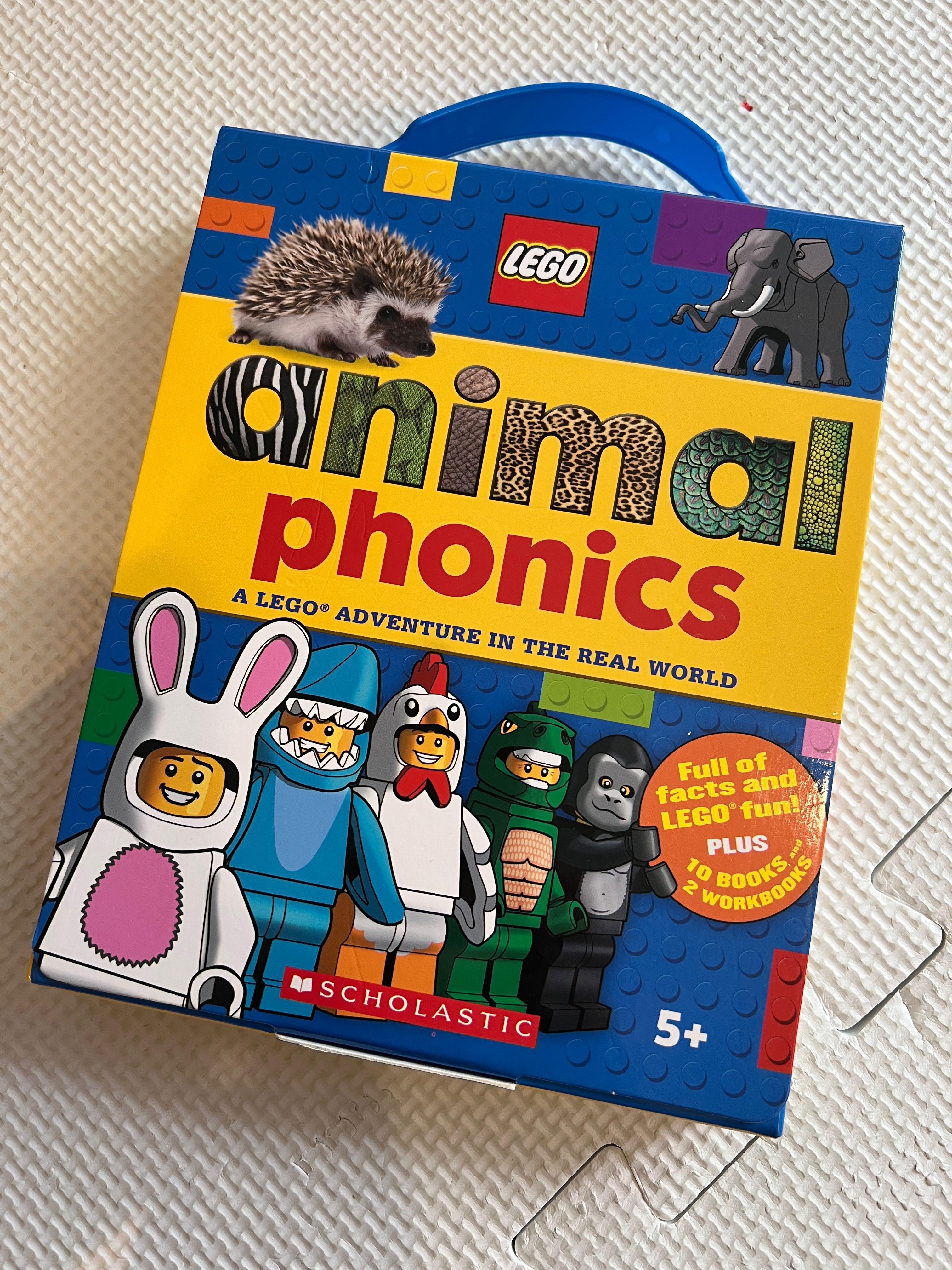 Lego animal phonics book set 2025