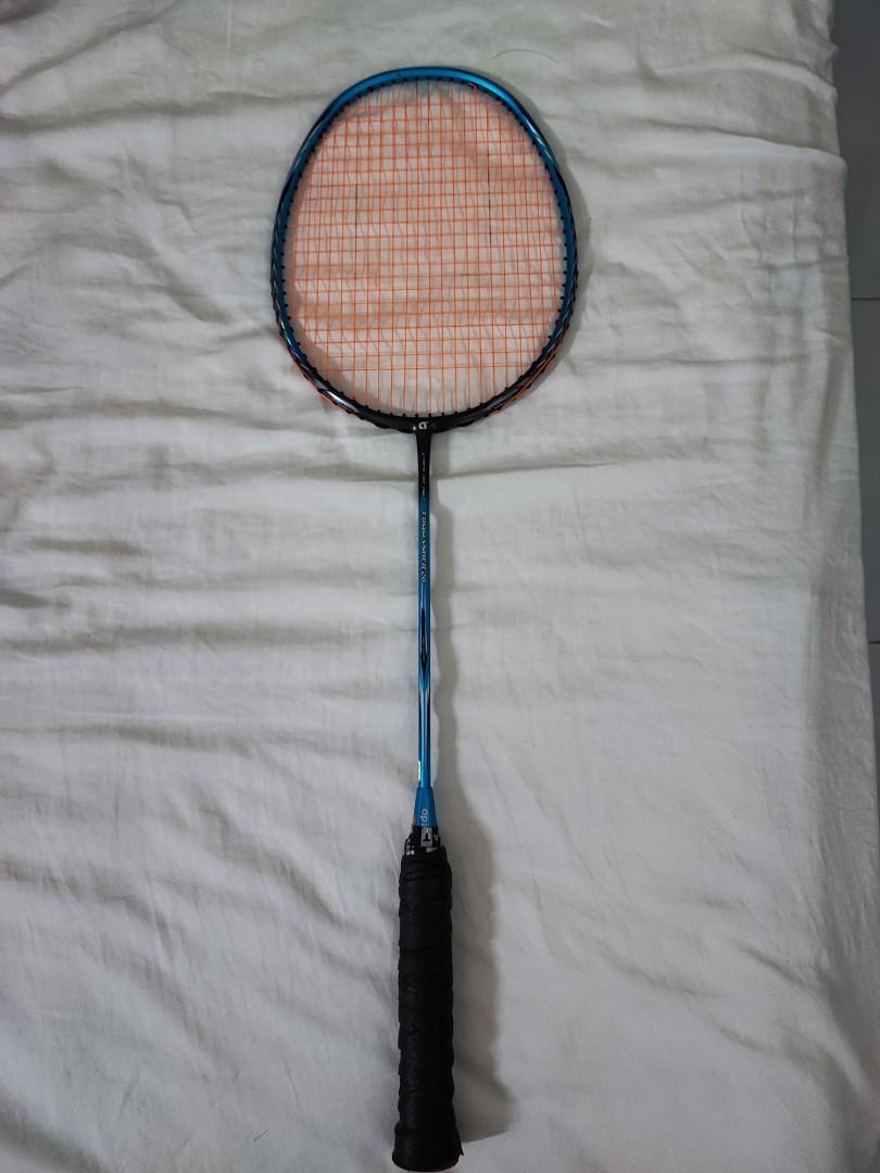 Details about   Apacs Commander 20 5UG1 Badminton Racket 35lbs Free Grip String 