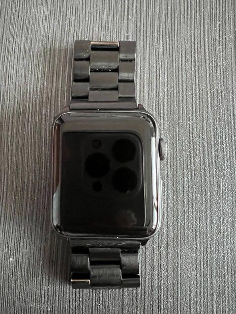 Apple Watch S3 42mm Space Grey, Mobile Phones \u0026 Gadgets, Wearables \u0026 Smart  Watches on Carousell