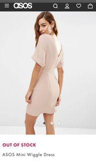Asos mini wiggle dress