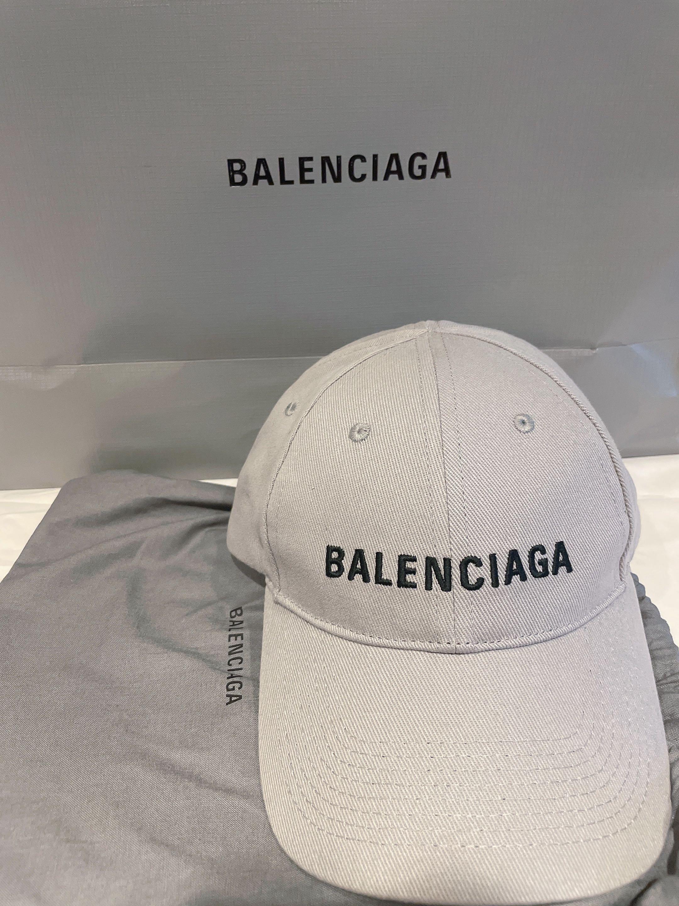 Balenciaga 灰色老帽 鴨舌帽