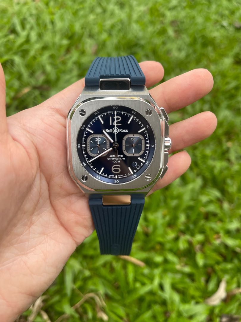 Bell \u0026 Ross BR05 Chrono Blue, Luxury 