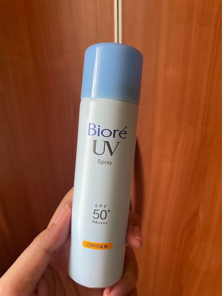 Biore UV spray SPF 50+ PA++++, Beauty & Personal Care, Face, Face Care ...