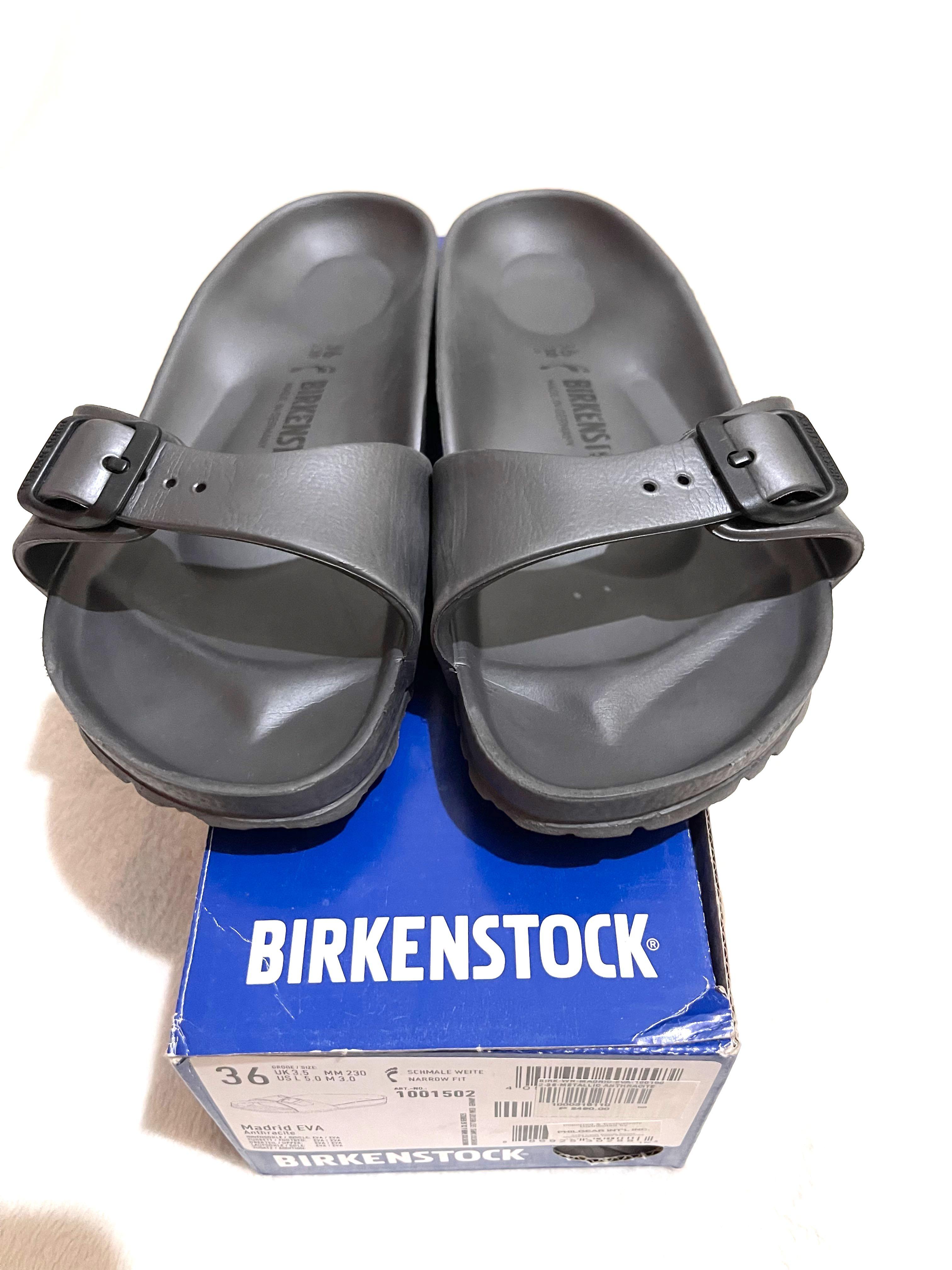 Birkenstock madrid eva metallic anthracite outlet