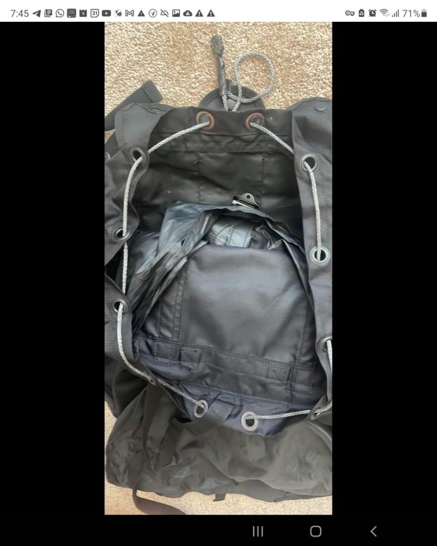 Black ALICE pack by Fireforce Tactical USA (Bag only), Men's Fashion