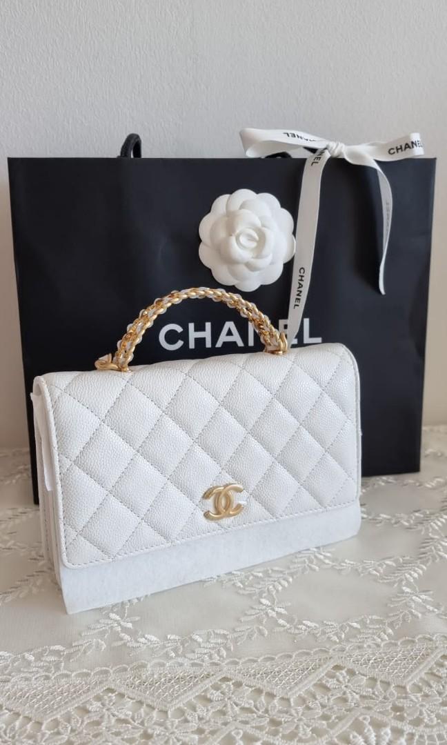 White chanel woc outlet