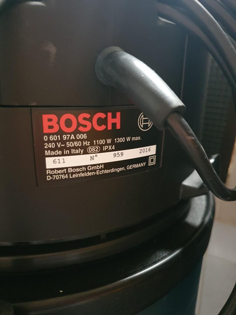Bosch Gas 1121 Wet & Dry vacuum ( Make in Italy ), TV & Home