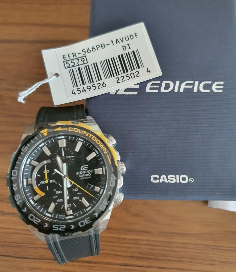 Final Sale Brand New Casio Edifice EFR 566PB 1AVUDF