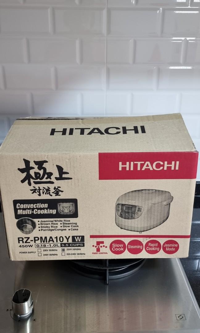 Brand new Hitachi Rice cooker RZPMA10Y, TV & Home Appliances, Kitchen