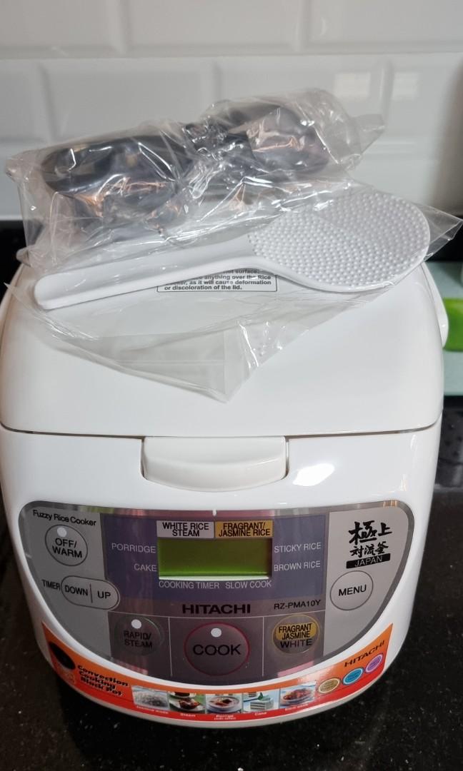 Brand new Hitachi Rice cooker RZPMA10Y, TV & Home Appliances, Kitchen