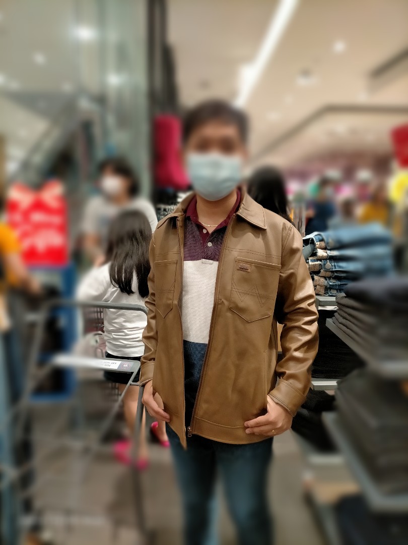 Wrangler discount jacket leather