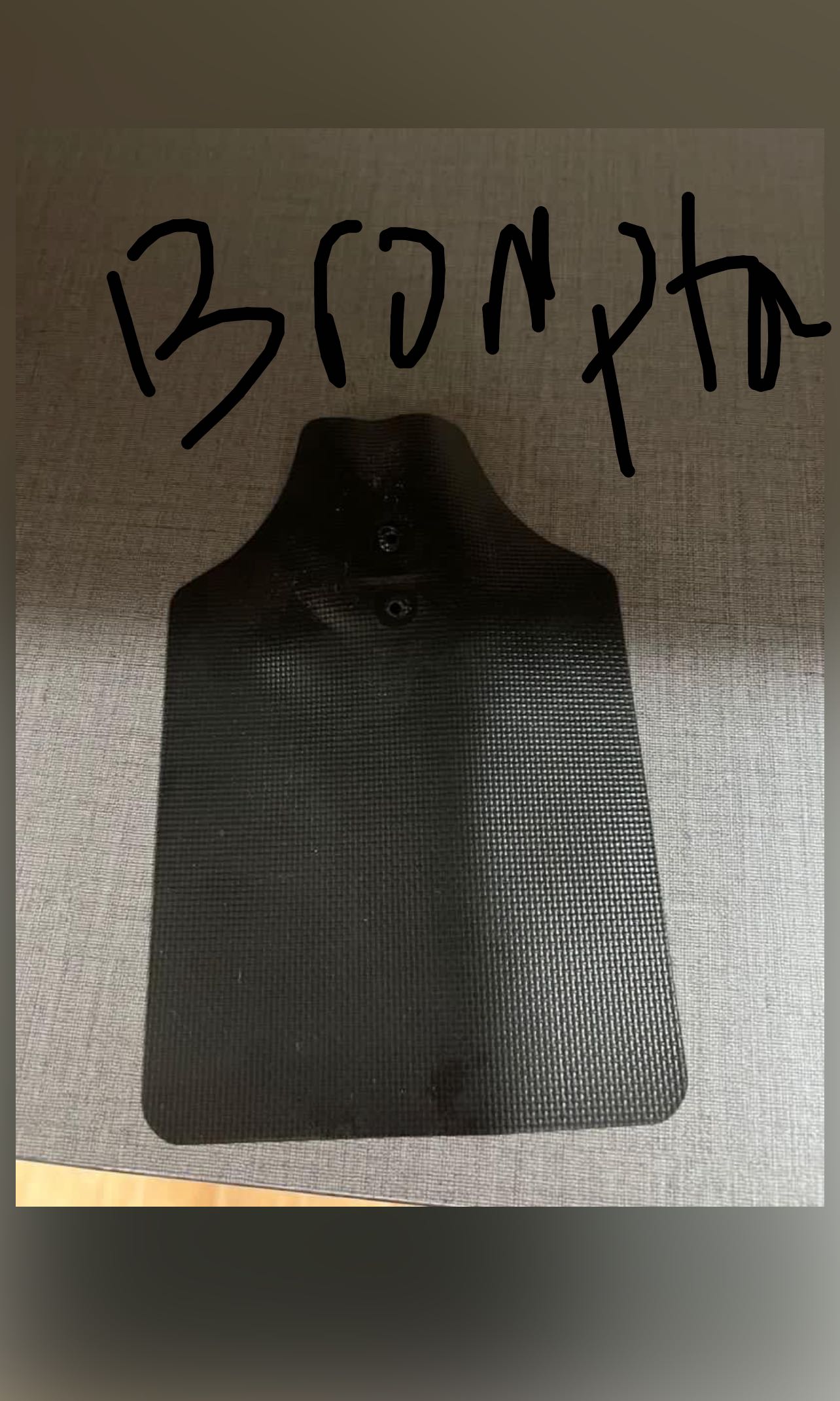 Brompton original front mudguard leather, Sports Equipment, Bicycles