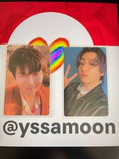BTS LY Tear Y ver (RM), Butter Cream (Jungkook) love yourself namjoon jk pc photocard poca