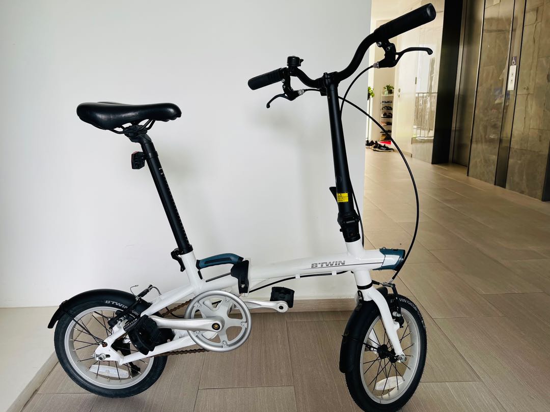 Decathlon Btwin Tilt 500, Folding Bike, 14"., Sports Equipment ...