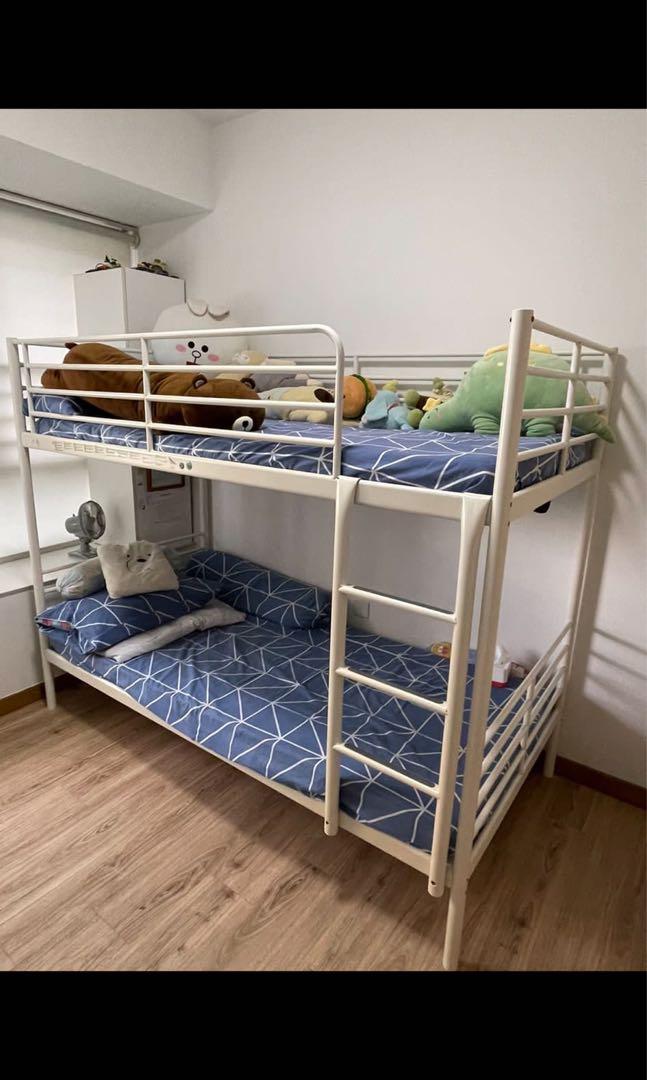Bunk bed frame only, Furniture & Home Living, Furniture, Bed Frames