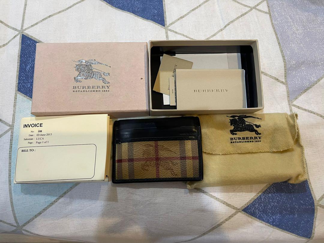 Burberry Wallet Card Holders