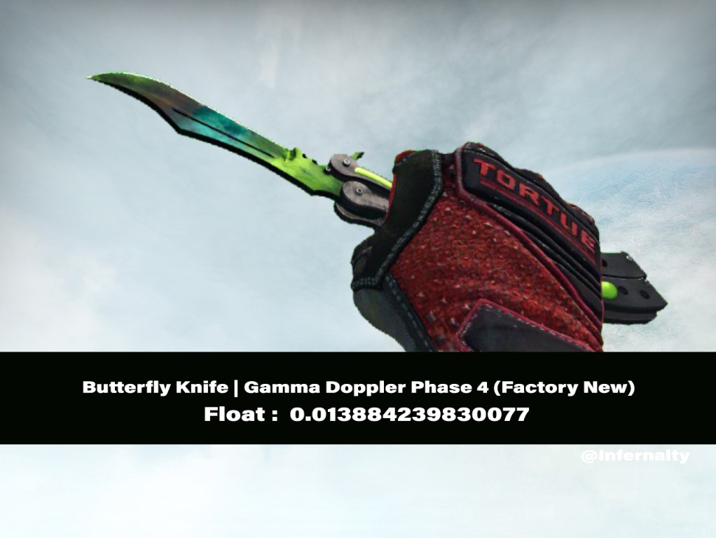 Butterfly Knife Gamma Doppler Phase 4 FN CSGO SKINS KNIVES, Video