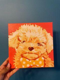 Canvas Painting (Puppy)