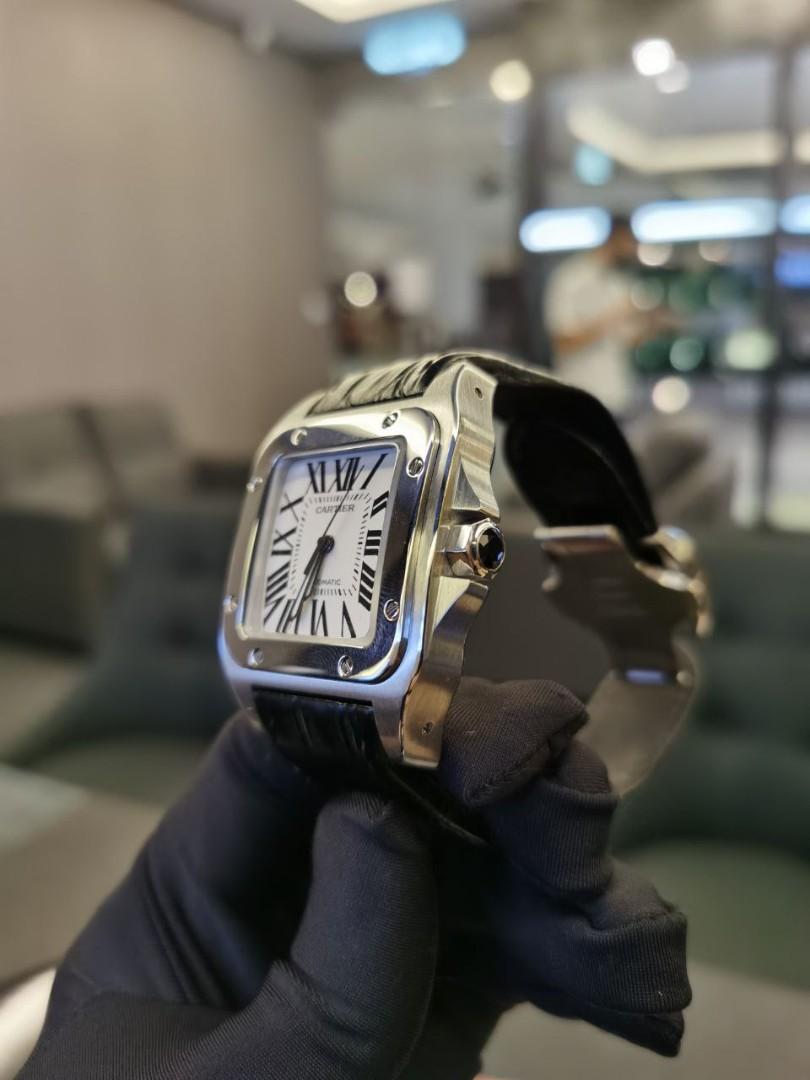 Cartier Santos 100XL 38MM 2016 YEAR Luxury Watches on Carousell