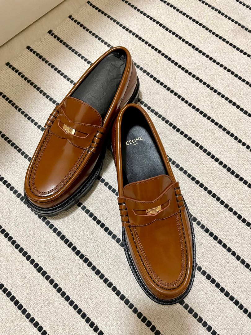 celine margaret penny loafer