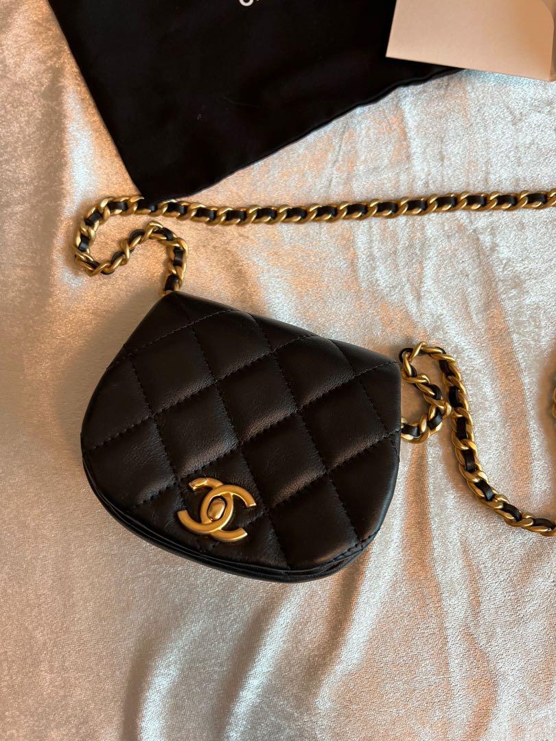 Chanel 小皮具包包, 名牌, 手袋及銀包- Carousell