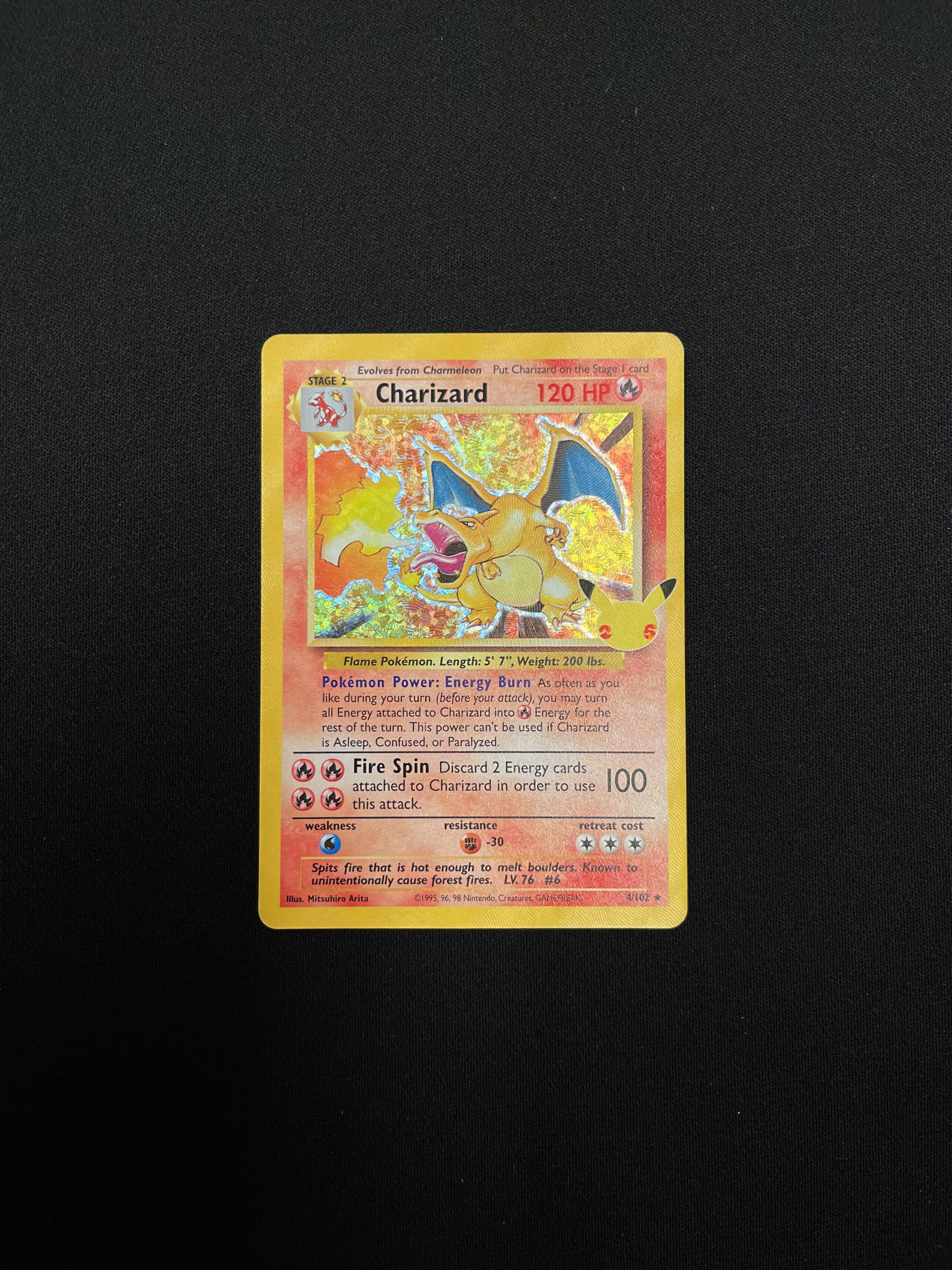 Charizard 4/102 Holo Rare (Classic Collection) Celebrations Classic
