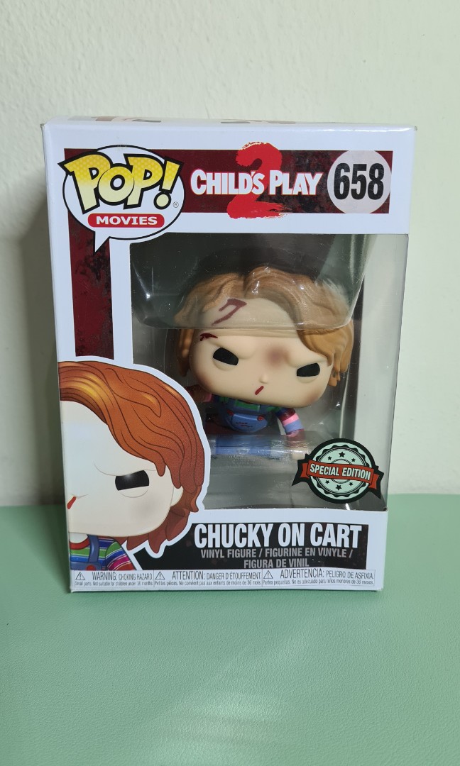 Chucky on shop cart funko