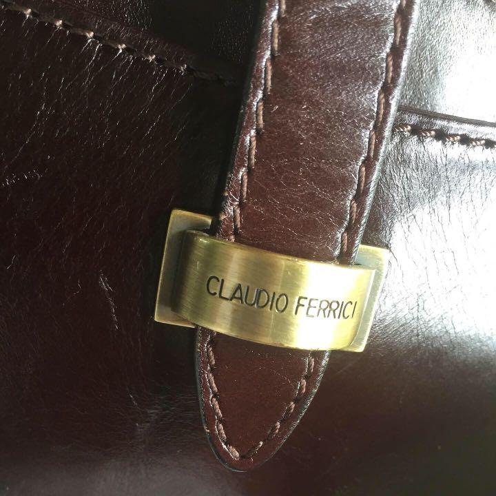 CLAUDIO FERRICI VINTAGE leather bag