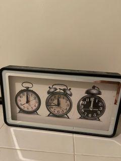 Clock display