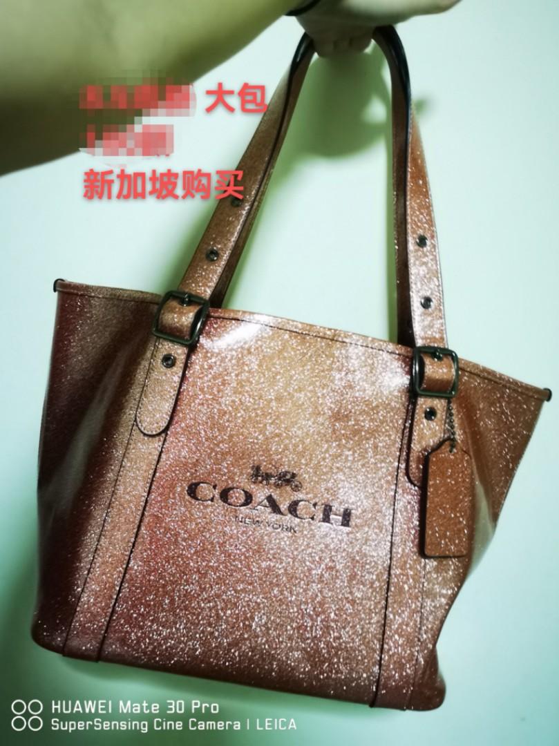 Coach small sales ferry tote