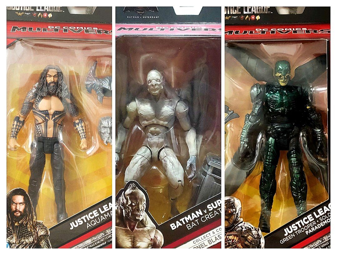 DC Multiverse Aquaman Parademon Bat Creature