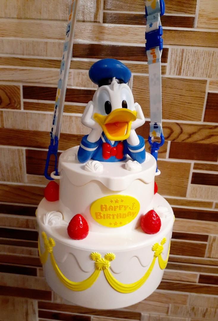 RARE DISNEY DONALD DUCK POPCORN BUCKET, Hobbies & Toys, Toys & Games on