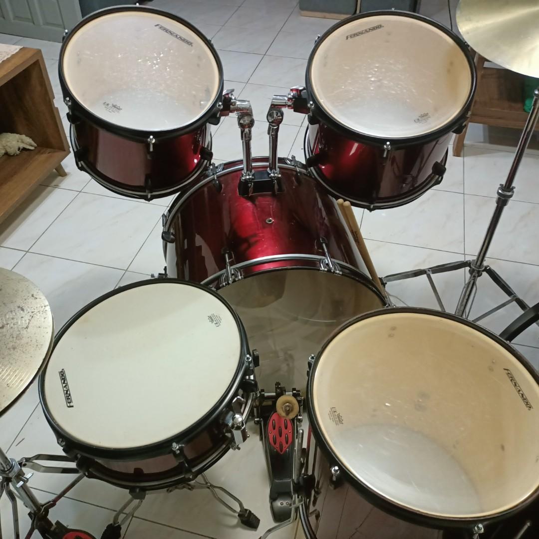 DRUM SET ( Fernando), Hobbies & Toys, Music & Media, Musical