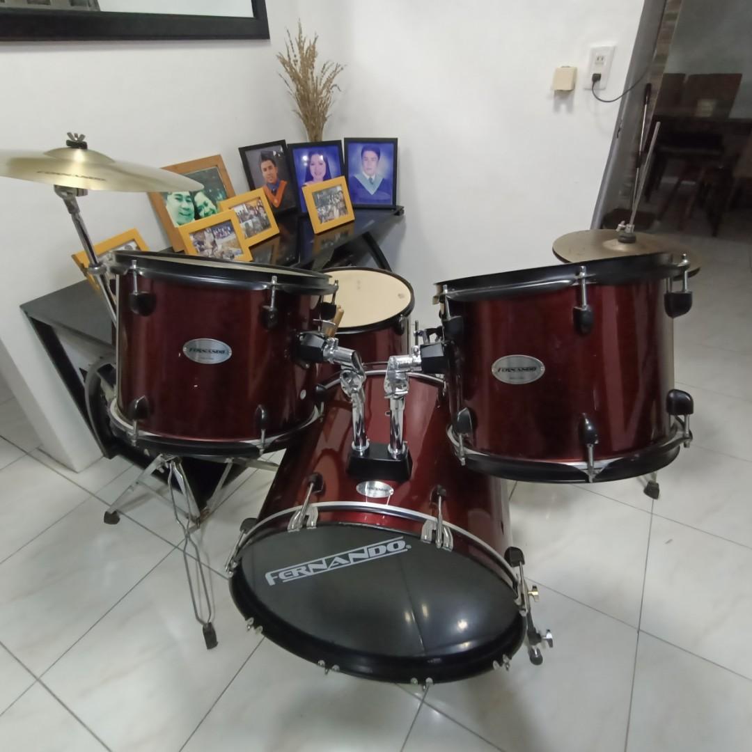 DRUM SET ( Fernando), Hobbies & Toys, Music & Media, Musical